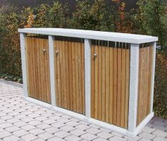 Bild Muellbox Beton Holz-Design