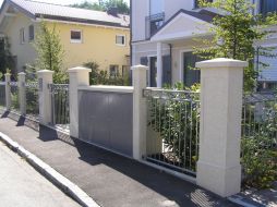 Hohlsäulen Classic pastell-gelb